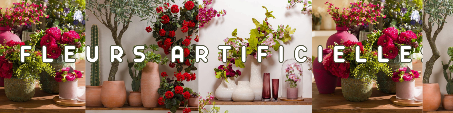 fleurs artificielles